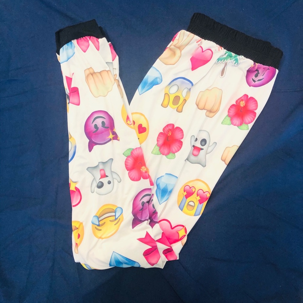 Emoji Pants Sleepwear/Joggers